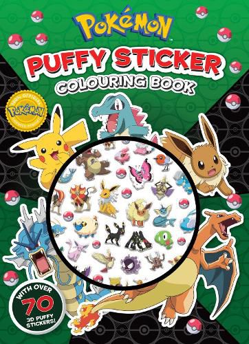 Cover image for Pokemon: Puffy Sticker Colouring Book (Starring Legends)
