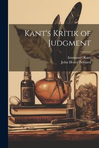 Cover image for Kant's Kritik of Judgment