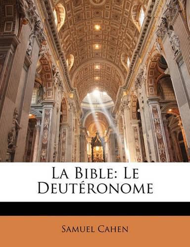 Cover image for La Bible: Le Deut Ronome