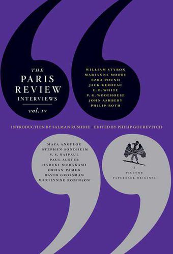 Paris Review Interviews, IV