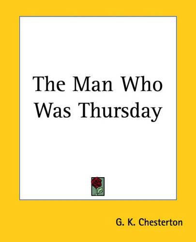 Cover image for The Man Who Was Thursday