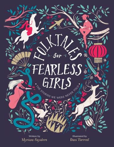 Cover image for Folktales for Fearless Girls: The Stories We Were Never Told