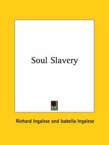 Cover image for Soul Slavery