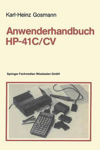 Cover image for Anwenderhandbuch Hp-41 C/CV