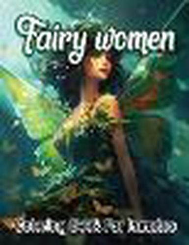 Fairy woman coloring book for inmates