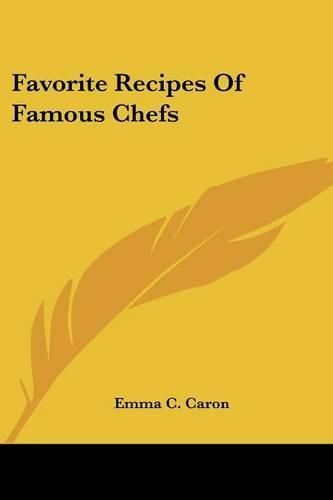 Cover image for Favorite Recipes of Famous Chefs