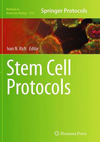 Cover image for Stem Cell Protocols