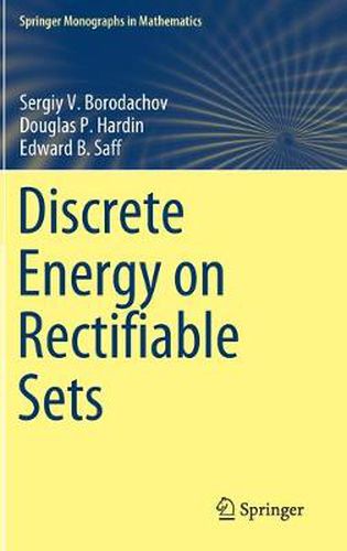 Cover image for Discrete Energy on Rectifiable Sets