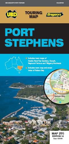 Port Stephens Map 295 14th ed