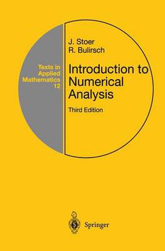 Cover image for Introduction to Numerical Analysis