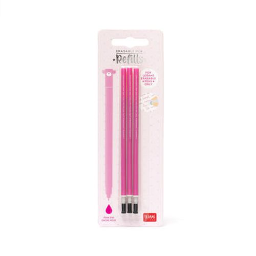 Cover image for Pink Erasable Pen Refill (Pack of 3)
