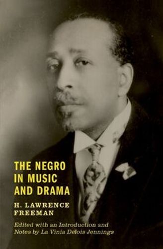 Cover image for The Negro in Music and Drama