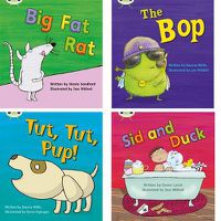 Cover image for Learn to Read at Home with Bug Club Phonics: Pack 2 (Pack of 4 fiction books)