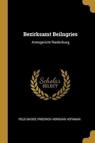 Cover image for Bezirksamt Beilngries