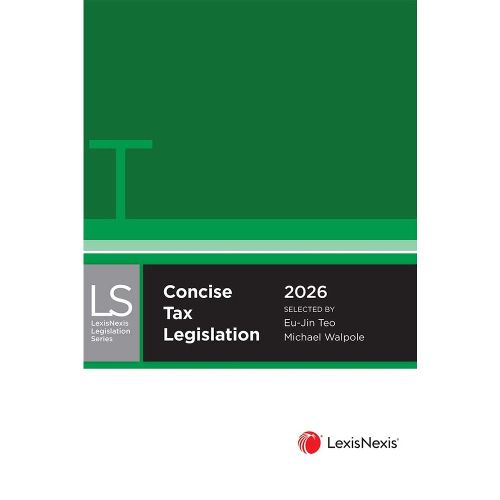 Cover image for Concise Tax Legislation 2026