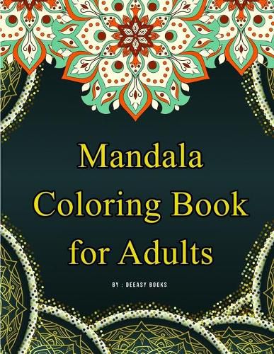 Cover image for Mandala Coloring Book for Adults