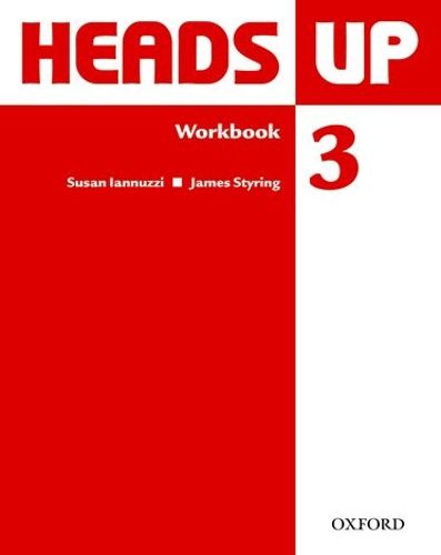 Cover image for Heads Up: 3: Workbook