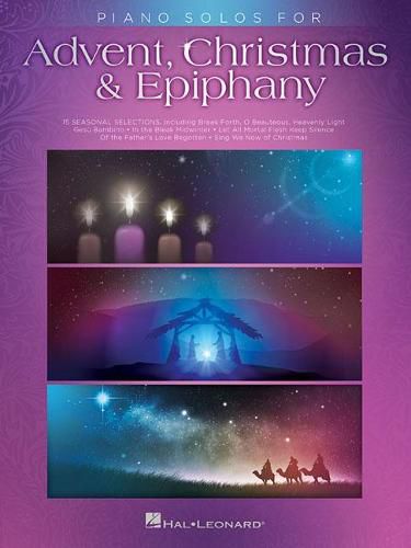 Cover image for Piano Solos for Advent, Christmas & Epiphany