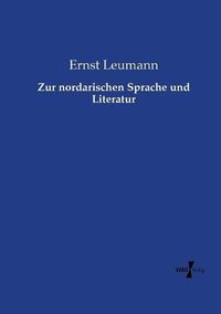 Cover image for Zur nordarischen Sprache und Literatur