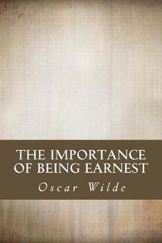 Cover image for The Importance of Being Earnest