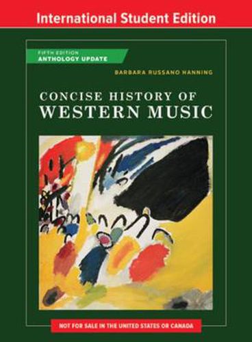 Cover image for Concise History of Western Music