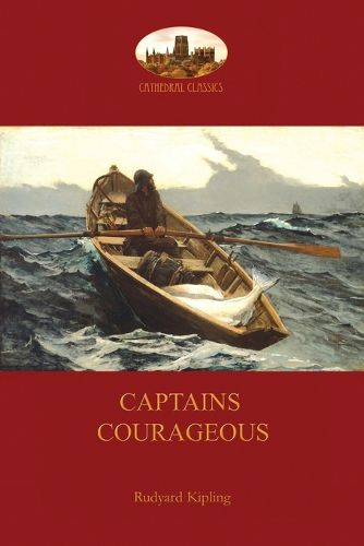 Cover image for Captains Courageous: With All 21original Illustrations by I. W. Taber