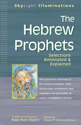 Cover image for The Hebrew Prophets: Selections Annotated and Explained