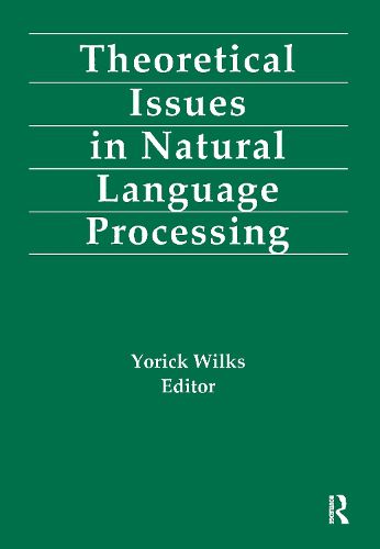 Cover image for Theoretical Issues in Natural Language Processing