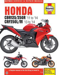 Cover image for Honda CBR125R, CBR250R, CBR300R, CB300F & CRF250 (11-18)