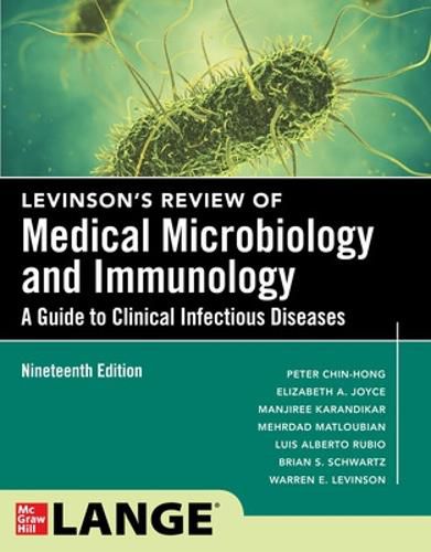 Cover image for Levinson's Microbiology and Immunology: A Guide to Clinical Infectious Diseases, Nineteenth Edition