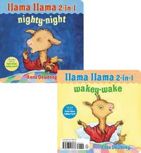 Cover image for Llama Llama 2-in-1: Wakey-Wake/Nighty-Night