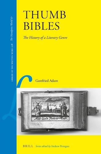 Cover image for Thumb Bibles: The History of a Literary Genre