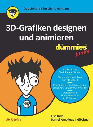 Cover image for 3D-Grafiken Designen und animieren fur Dummies Junior