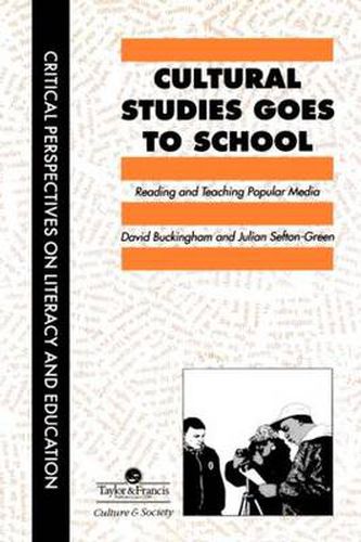 Cover image for Cultural Studies Goes To School