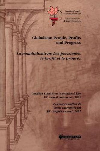 Cover image for Globalism: People, Profits and Progress: People, Profits and Progress, La mondialisation