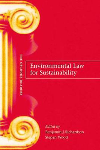 Cover image for Environmental Law for Sustainability: A Reader