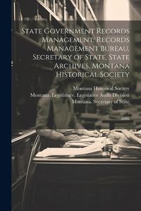 Cover image for State Government Records Management