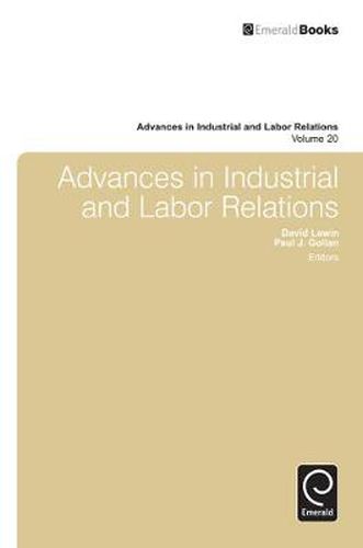 Cover image for Advances in Industrial & Labor Relations