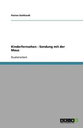 Cover image for Kinderfernsehen - Sendung mit der Maus