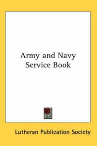 Cover image for Army and Navy Service Book