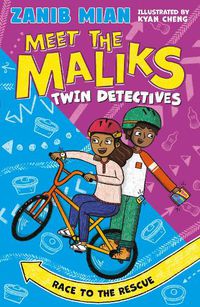 Cover image for Meet the Maliks - Twin Detectives: Race to the Rescue