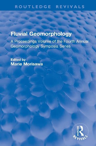 Cover image for Fluvial Geomorphology