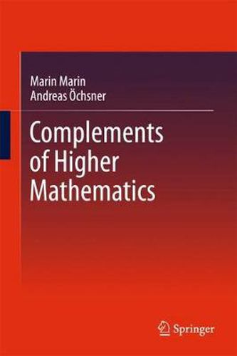 Cover image for Complements of Higher Mathematics