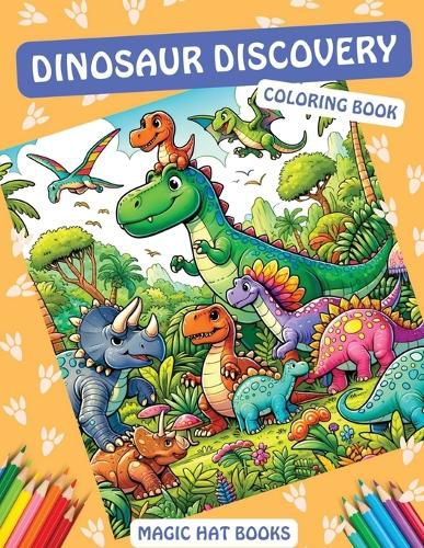 Cover image for Dinosaur Discovery Coloring Book