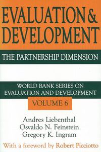 Cover image for Evaluation and Development: The Partnership Dimension