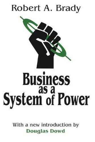 Cover image for Business as a System of Power