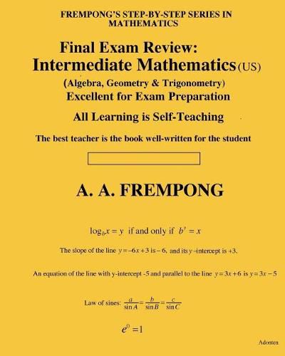 Cover image for Final Exam Review: Intermediate Mathematics