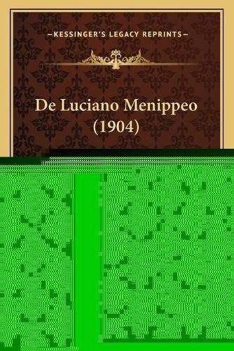 de Luciano Menippeo (1904)