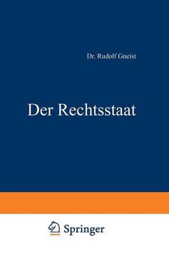 Cover image for Der Rechtsstaat