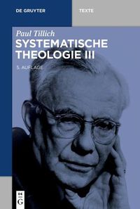 Cover image for Systematische Theologie III